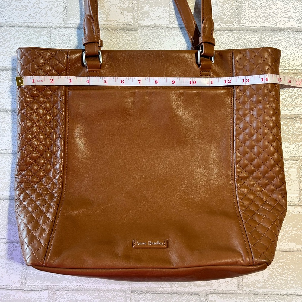 Vera Bradley Quilted Leather Acorn Bag - Picture 6 of 8